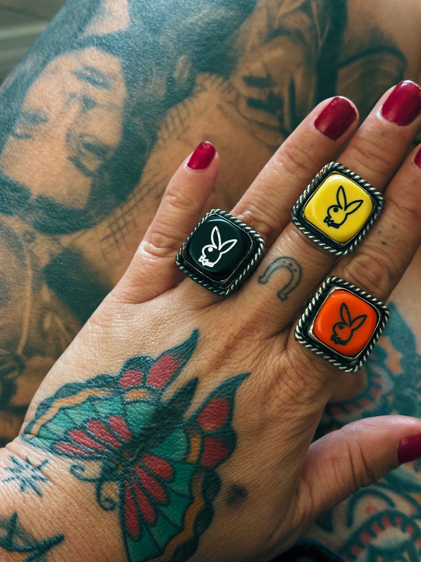 Sterling Bunny Rings - Ready to Ship