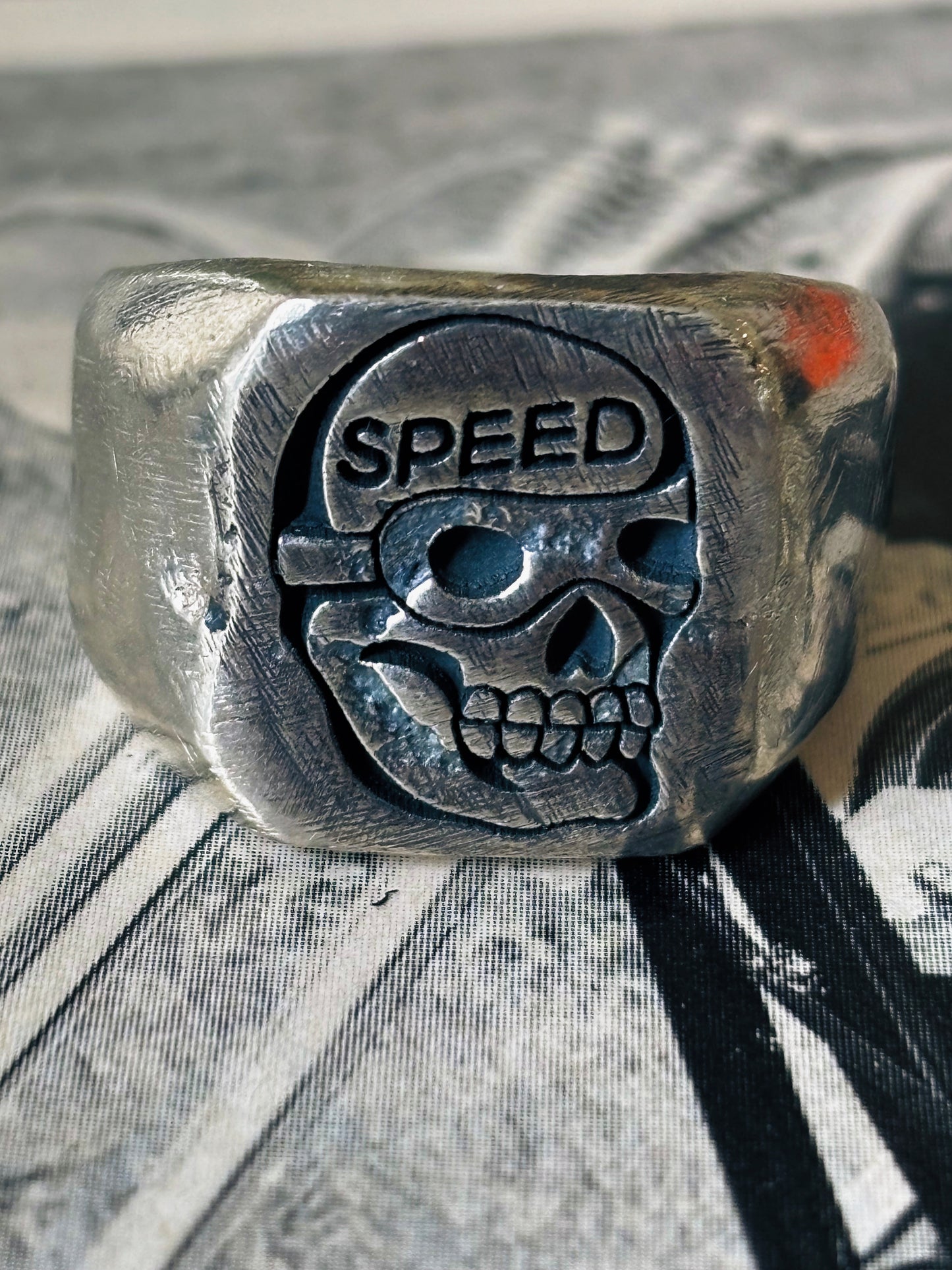 Speed Skull Signet - Size 11 - READY TO SHIP