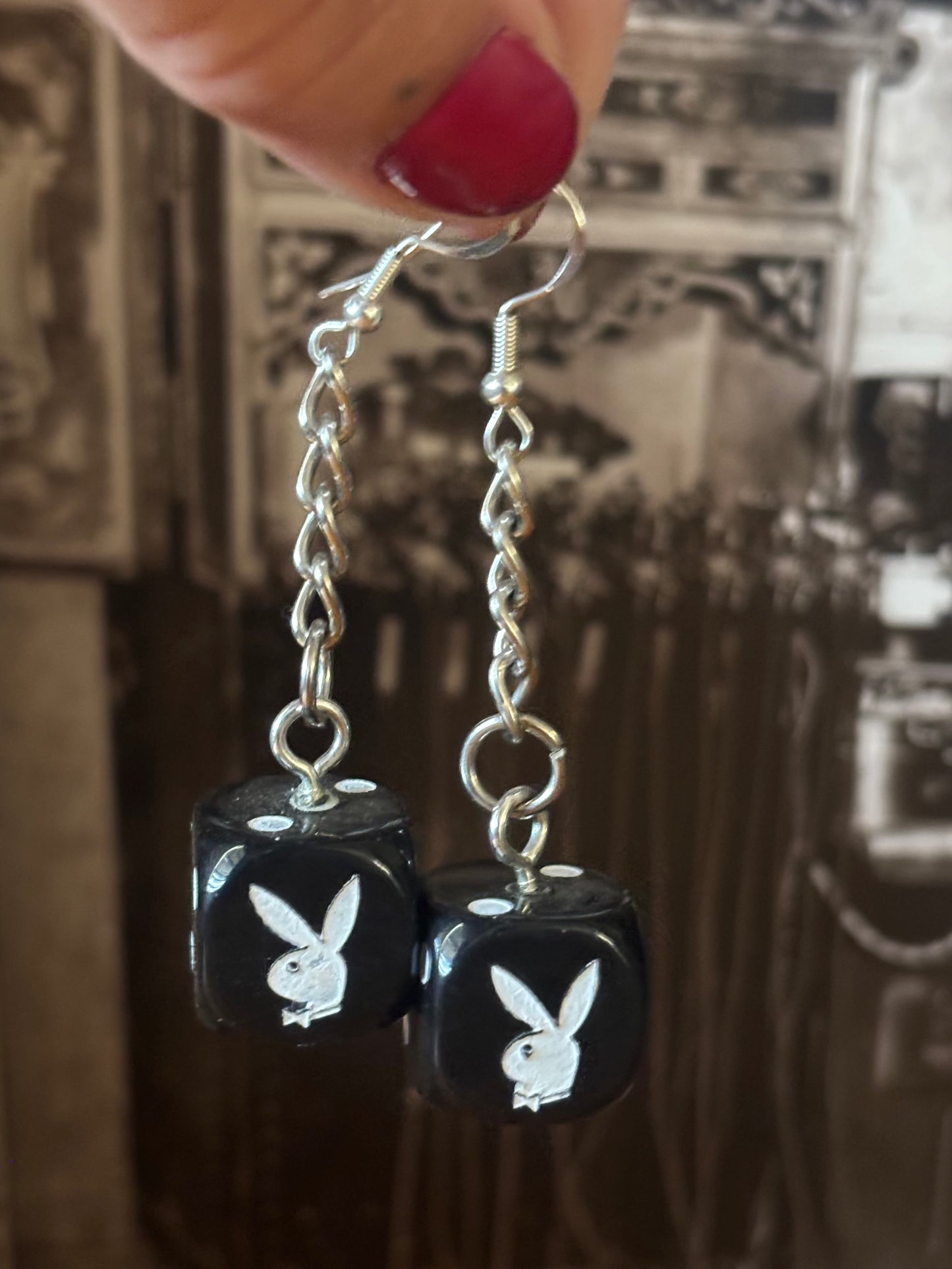 Bunny Dice Earrings