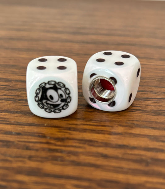 Felix Dice Valve Stem Caps