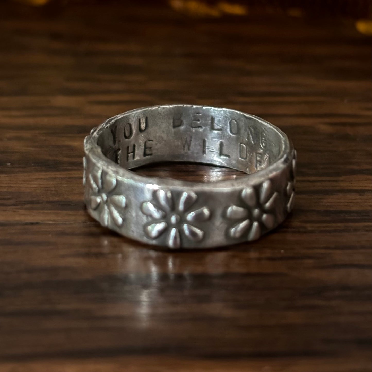 Wildflowers Stacker Ring