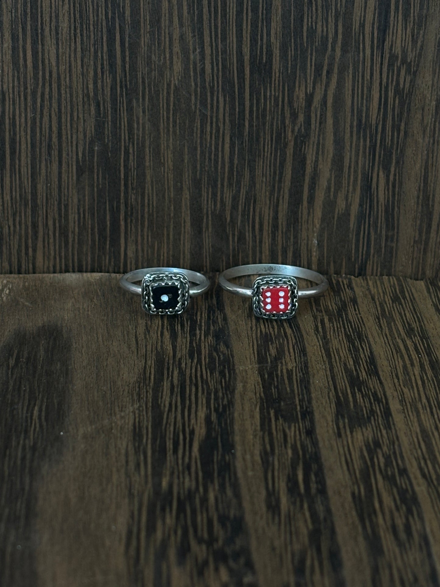 Mini Chain Dice Ring