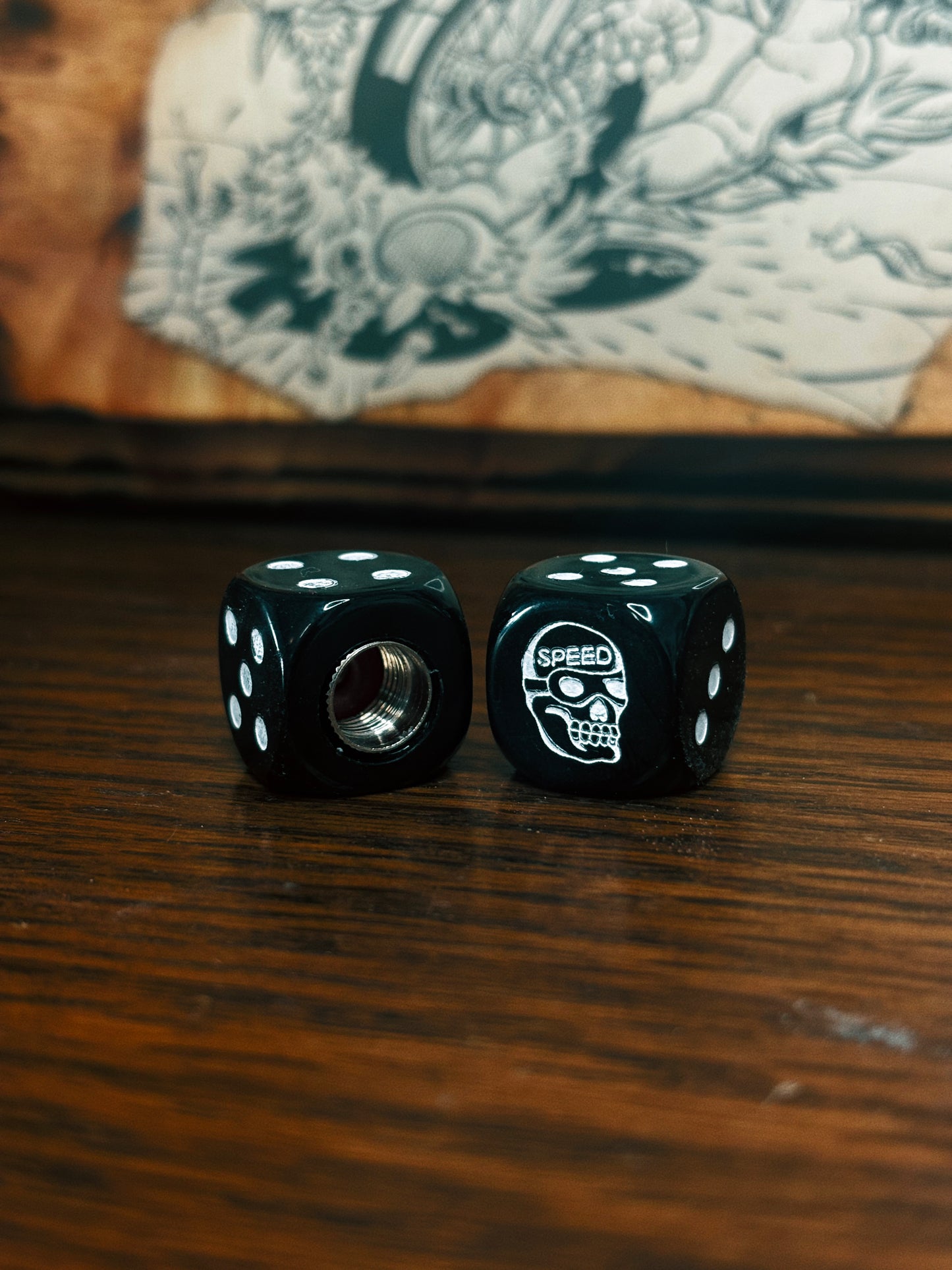 Speed Skull Stem Caps