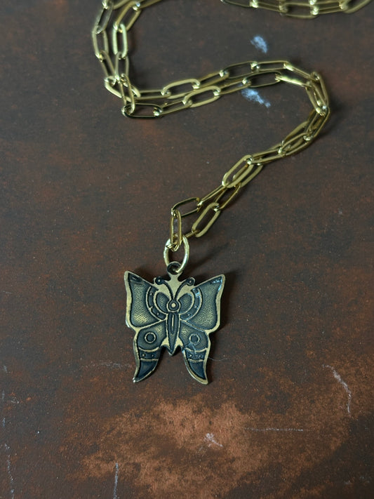Butterfly Charm Necklace