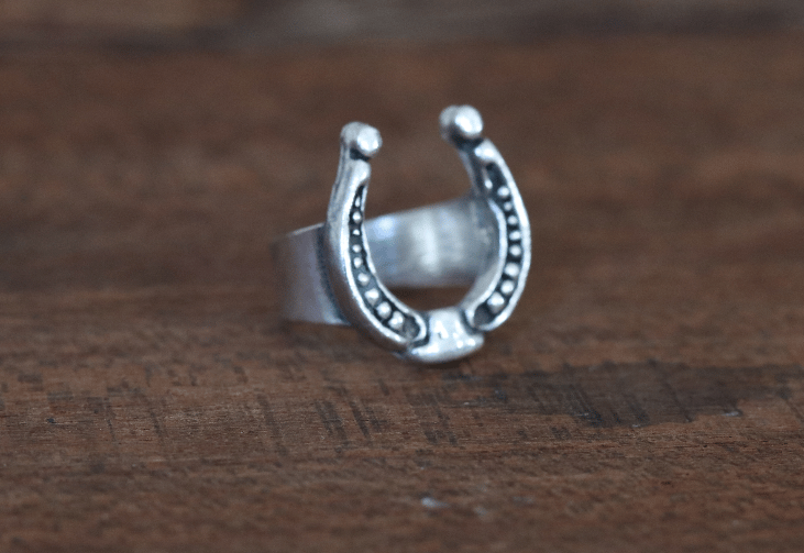 Lucky You Horseshoe Ring - MADE TO ORDER